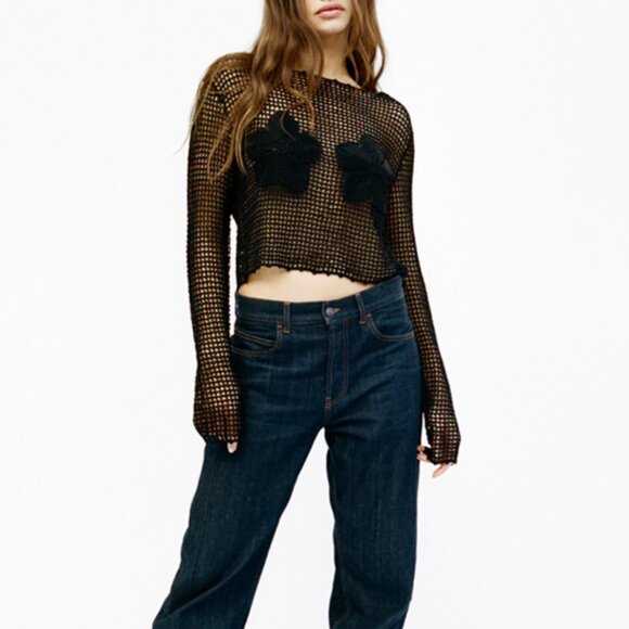 Realisation Par Tops - REALISATION PAR CROCHET FLOWER TOP